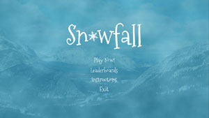 Snowfall Menu - Screenshot 001