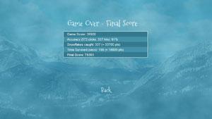 Snowfall Score Screen - Screenshot 004